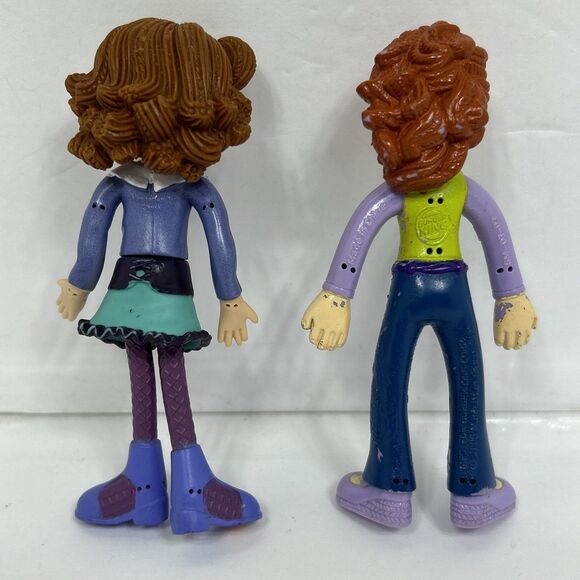 Vintage Groovy Girls Poseable Mini Dolls Reese & O' Ryan BK Burger King - Picture 2 of 6